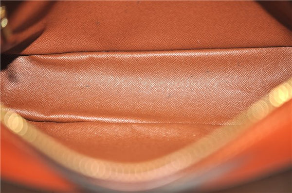 Auth LOUIS VUITTON Epi Trocadero 27 Shoulder Cross Bag Brown M52303 LV 5690C