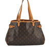 Authentic Louis Vuitton Monogram Batignolles Horizontal Tote Bag M51154 LV 5691I