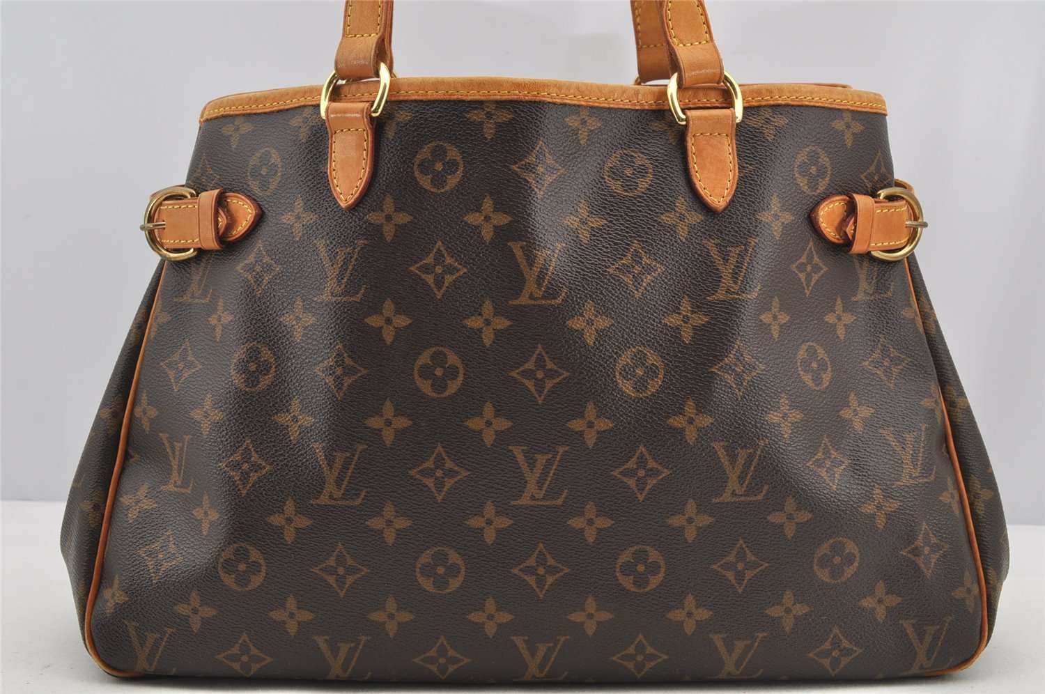 Authentic Louis Vuitton Monogram Batignolles Horizontal Tote Bag M51154 LV 5691I