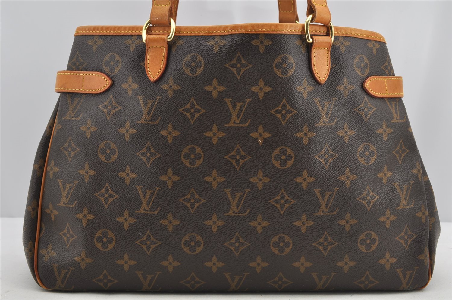 Authentic Louis Vuitton Monogram Batignolles Horizontal Tote Bag M51154 LV 5691I