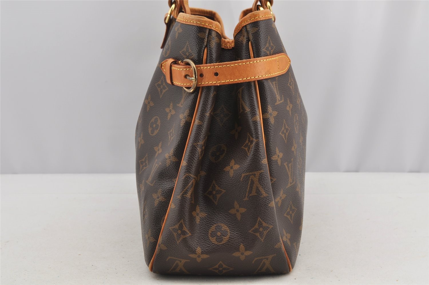 Authentic Louis Vuitton Monogram Batignolles Horizontal Tote Bag M51154 LV 5691I