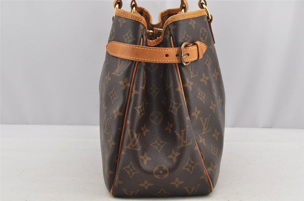 Authentic Louis Vuitton Monogram Batignolles Horizontal Tote Bag M51154 LV 5691I