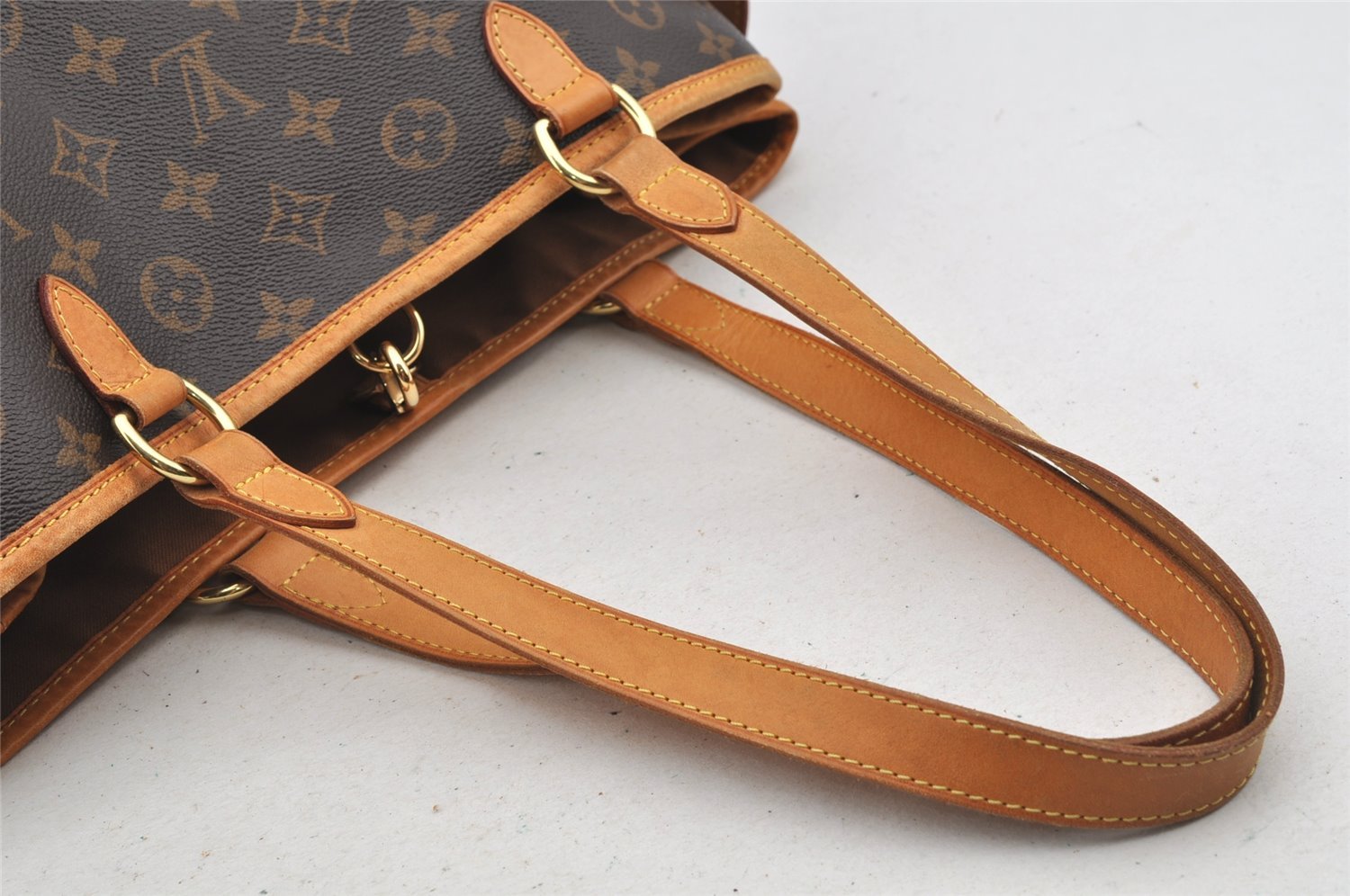 Authentic Louis Vuitton Monogram Batignolles Horizontal Tote Bag M51154 LV 5691I