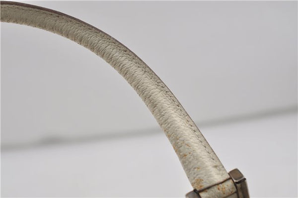 Authentic GUCCI Jackie Shoulder Hand Bag Canvas Leather 0021068 Beige 5692D