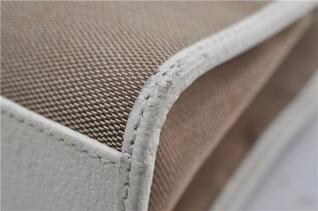 Authentic GUCCI Jackie Shoulder Hand Bag Canvas Leather 0021068 Beige 5692D