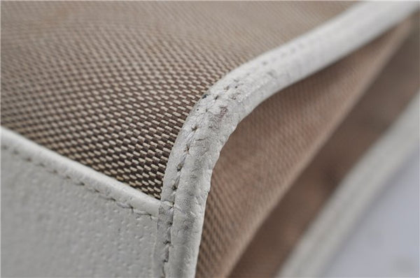 Authentic GUCCI Jackie Shoulder Hand Bag Canvas Leather 0021068 Beige 5692D