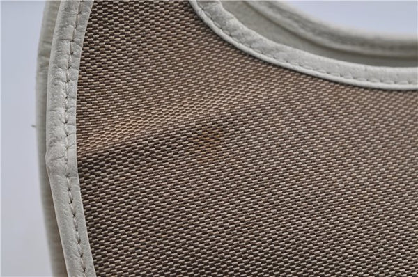 Authentic GUCCI Jackie Shoulder Hand Bag Canvas Leather 0021068 Beige 5692D