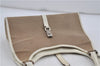 Authentic GUCCI Jackie Shoulder Hand Bag Canvas Leather 0021068 Beige 5692D