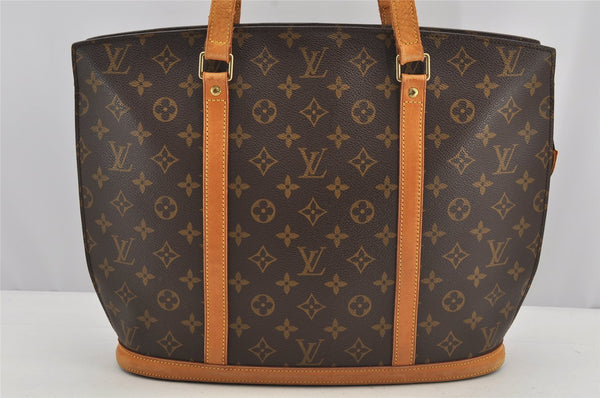 Authentic Louis Vuitton Monogram Babylone Shoulder Tote Bag M51102 LV 5692I