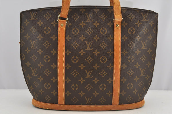 Authentic Louis Vuitton Monogram Babylone Shoulder Tote Bag M51102 LV 5692I
