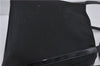 Authentic GUCCI Vintage Shoulder Tote Bag Nylon Enamel Black 5694C