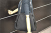 Authentic GUCCI Vintage Shoulder Tote Bag Nylon Enamel Black 5694C