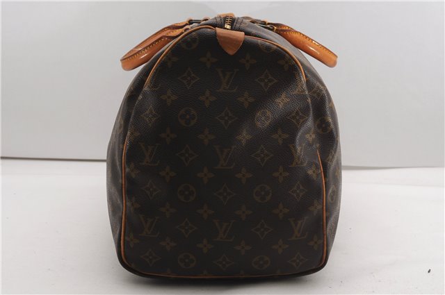 Authentic Louis Vuitton Monogram Keepall 50 Travel Boston Bag M41426 LV 5694F