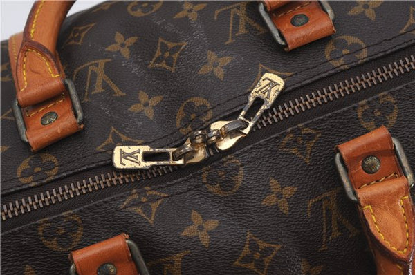 Authentic Louis Vuitton Monogram Keepall 50 Travel Boston Bag M41426 LV 5694F