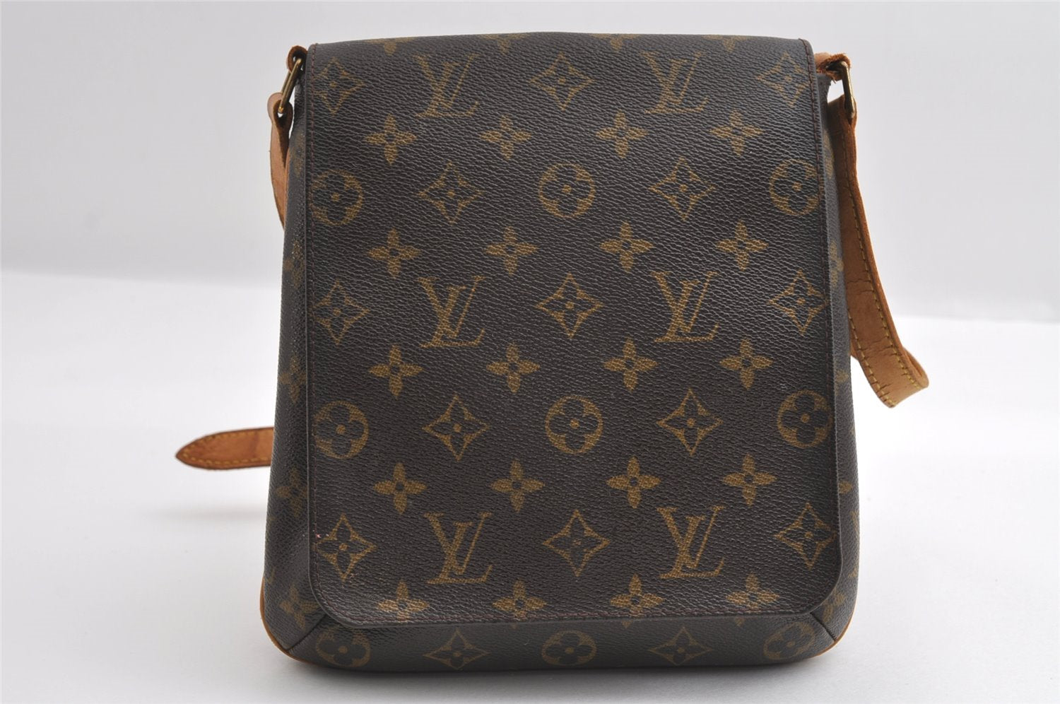 Auth Louis Vuitton Monogram Musette Salsa M51387 Long Shoulder Cross Bag 5694I
