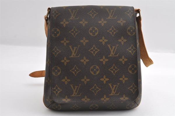 Auth Louis Vuitton Monogram Musette Salsa M51387 Long Shoulder Cross Bag 5694I