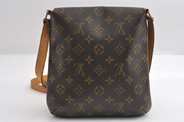 Auth Louis Vuitton Monogram Musette Salsa M51387 Long Shoulder Cross Bag 5694I