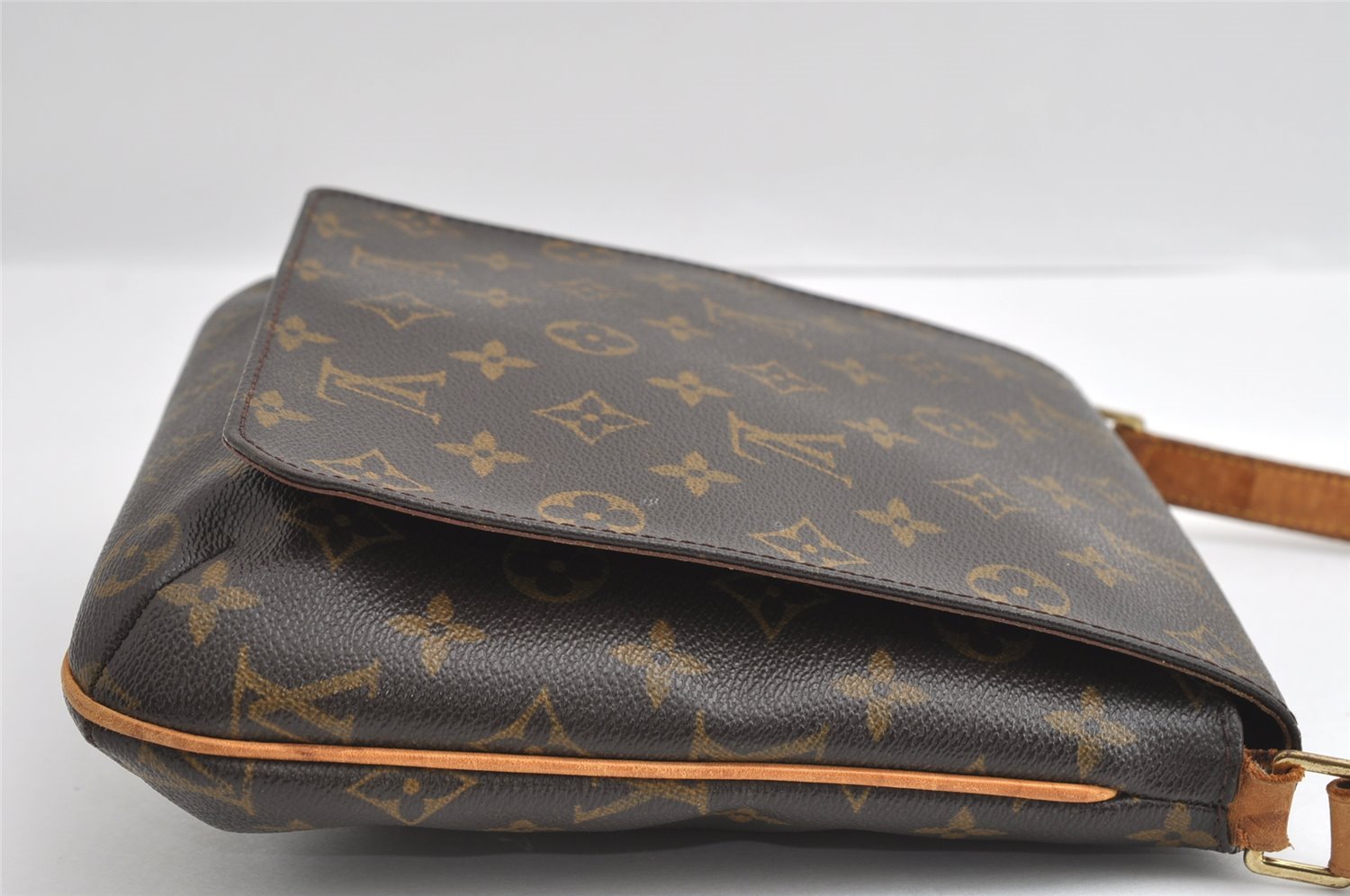 Auth Louis Vuitton Monogram Musette Salsa M51387 Long Shoulder Cross Bag 5694I