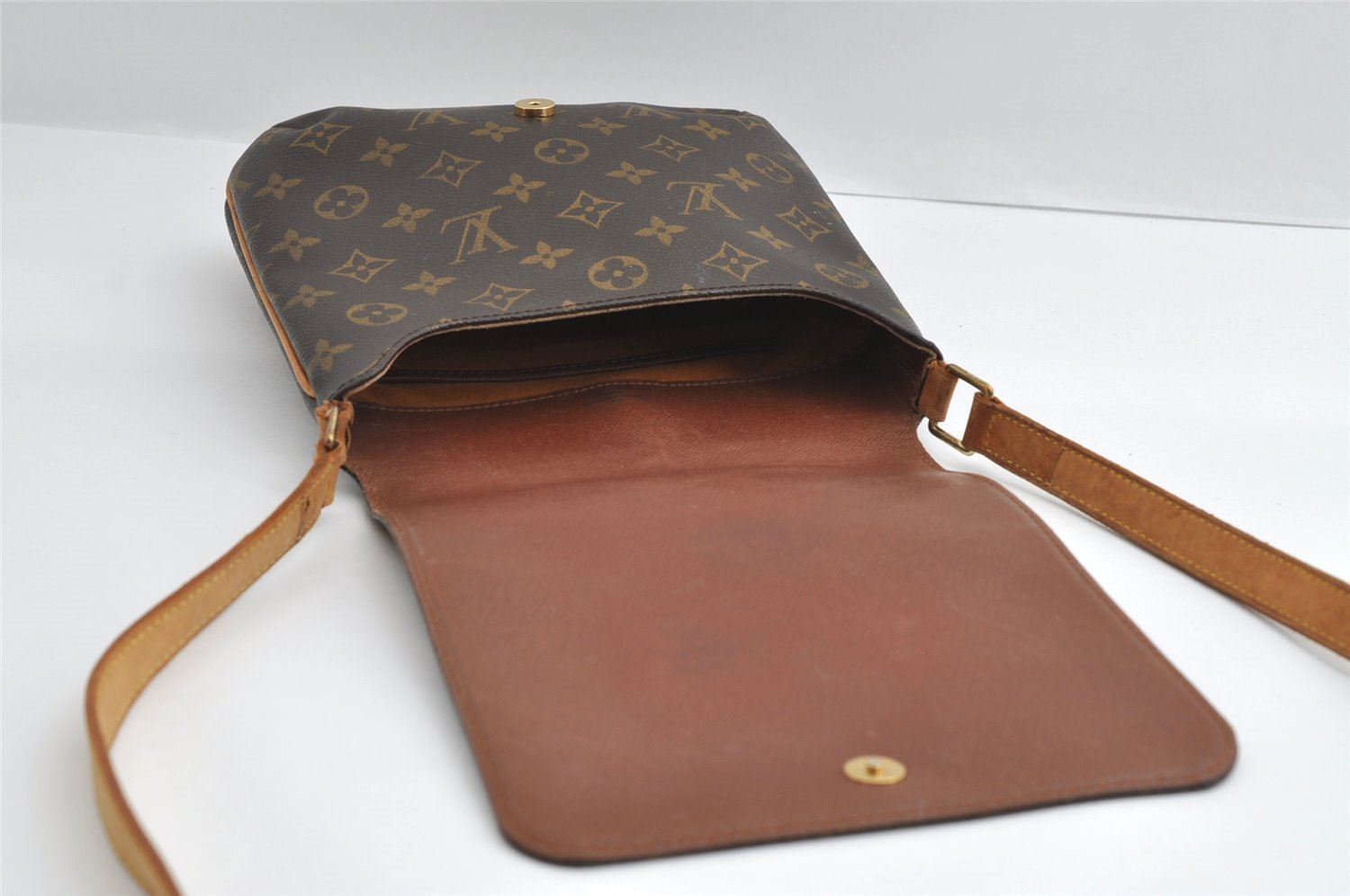 Auth Louis Vuitton Monogram Musette Salsa M51387 Long Shoulder Cross Bag 5694I