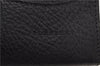 Authentic BURBERRY Vintage Leather Clutch Bag Purse Black 5695D