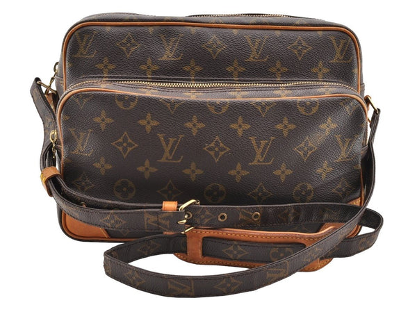 Authentic Louis Vuitton Monogram Nile Shoulder Cross Body Bag M45244 LV 5695I