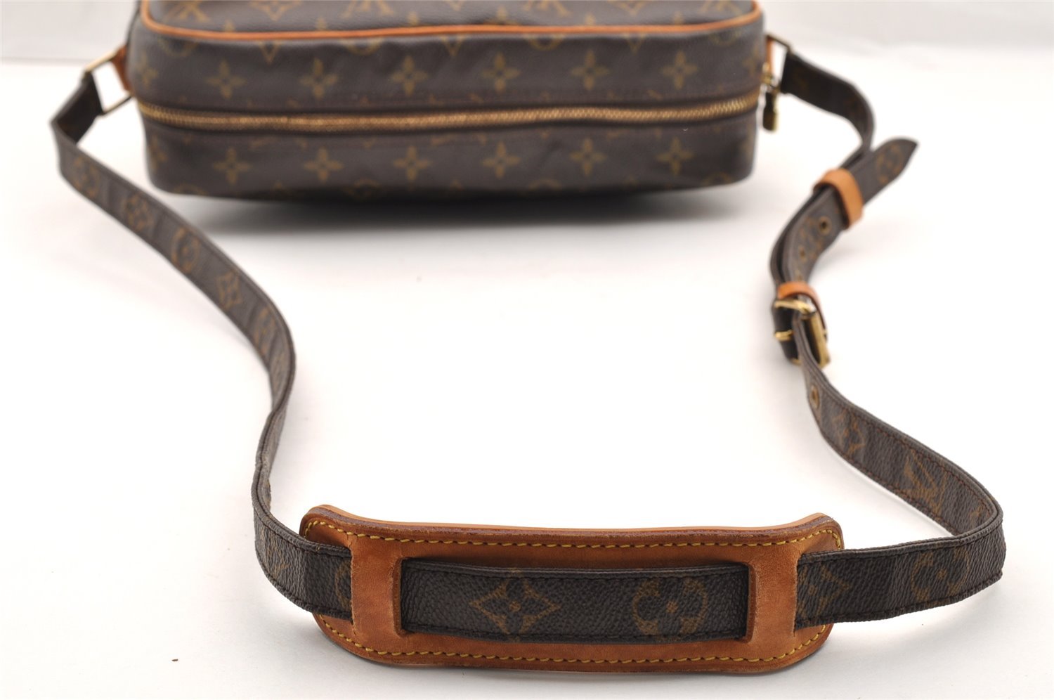 Authentic Louis Vuitton Monogram Nile Shoulder Cross Body Bag M45244 LV 5695I