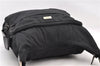 Authentic GUCCI Shoulder Cross Body Bag Purse Nylon Leather 0190312 Black 5696C