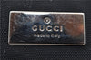 Authentic GUCCI Shoulder Cross Body Bag Purse Nylon Leather 0190312 Black 5696C