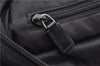 Authentic GUCCI Shoulder Cross Body Bag Purse Nylon Leather 0190312 Black 5696C