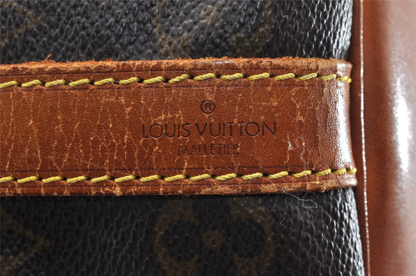 Authentic Louis Vuitton Monogram Petit Noe M42226 Shoulder Drawstring Bag 5696I