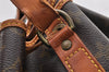 Authentic Louis Vuitton Monogram Petit Noe M42226 Shoulder Drawstring Bag 5696I