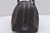 Auth GUCCI Web Sherry Line Shoulder Hand Bag GG Nylon Leather 293594 Brown 5697C