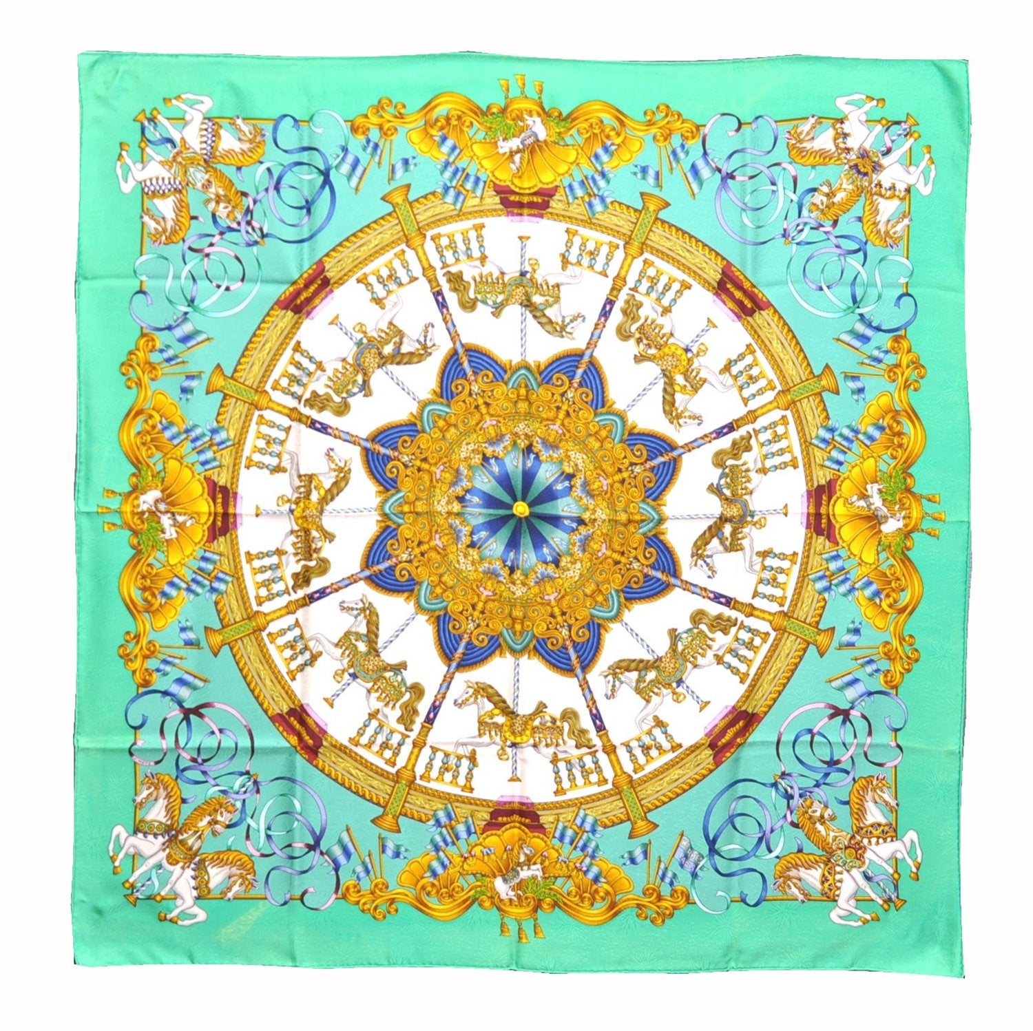 Authentic HERMES Carre 90 Scarf 