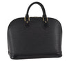 Authentic Louis Vuitton Epi Alma PM Hand Bag Black M40302 LV 5702I