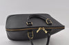 Authentic Louis Vuitton Epi Alma PM Hand Bag Black M40302 LV 5702I