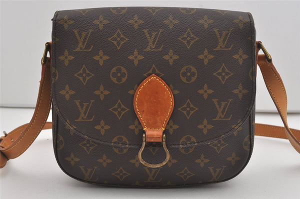 Authentic Louis Vuitton Monogram Saint Cloud GM M51242 Shoulder Cross Bag 5705I