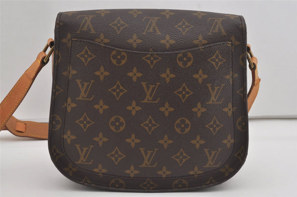 Authentic Louis Vuitton Monogram Saint Cloud GM M51242 Shoulder Cross Bag 5705I