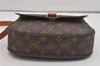 Authentic Louis Vuitton Monogram Saint Cloud GM M51242 Shoulder Cross Bag 5705I