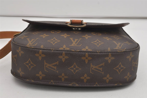 Authentic Louis Vuitton Monogram Saint Cloud GM M51242 Shoulder Cross Bag 5705I