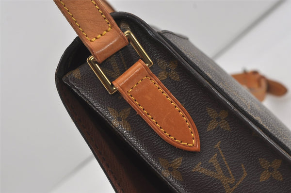 Authentic Louis Vuitton Monogram Saint Cloud GM M51242 Shoulder Cross Bag 5705I