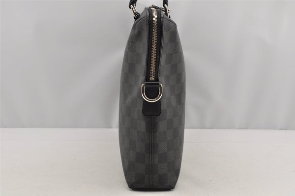 Auth Louis Vuitton Damier Graphite Porte Documents Jules N48224 Briefcase 5706I