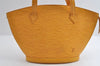 Authentic Louis Vuitton Epi Saint Jacques Hand Bag Yellow M52279 LV 5707I