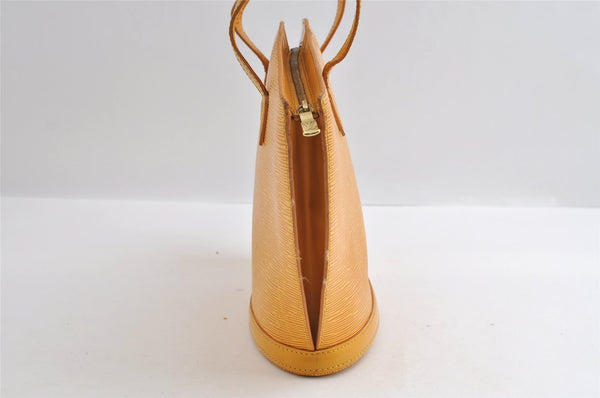 Authentic Louis Vuitton Epi Saint Jacques Hand Bag Yellow M52279 LV 5707I