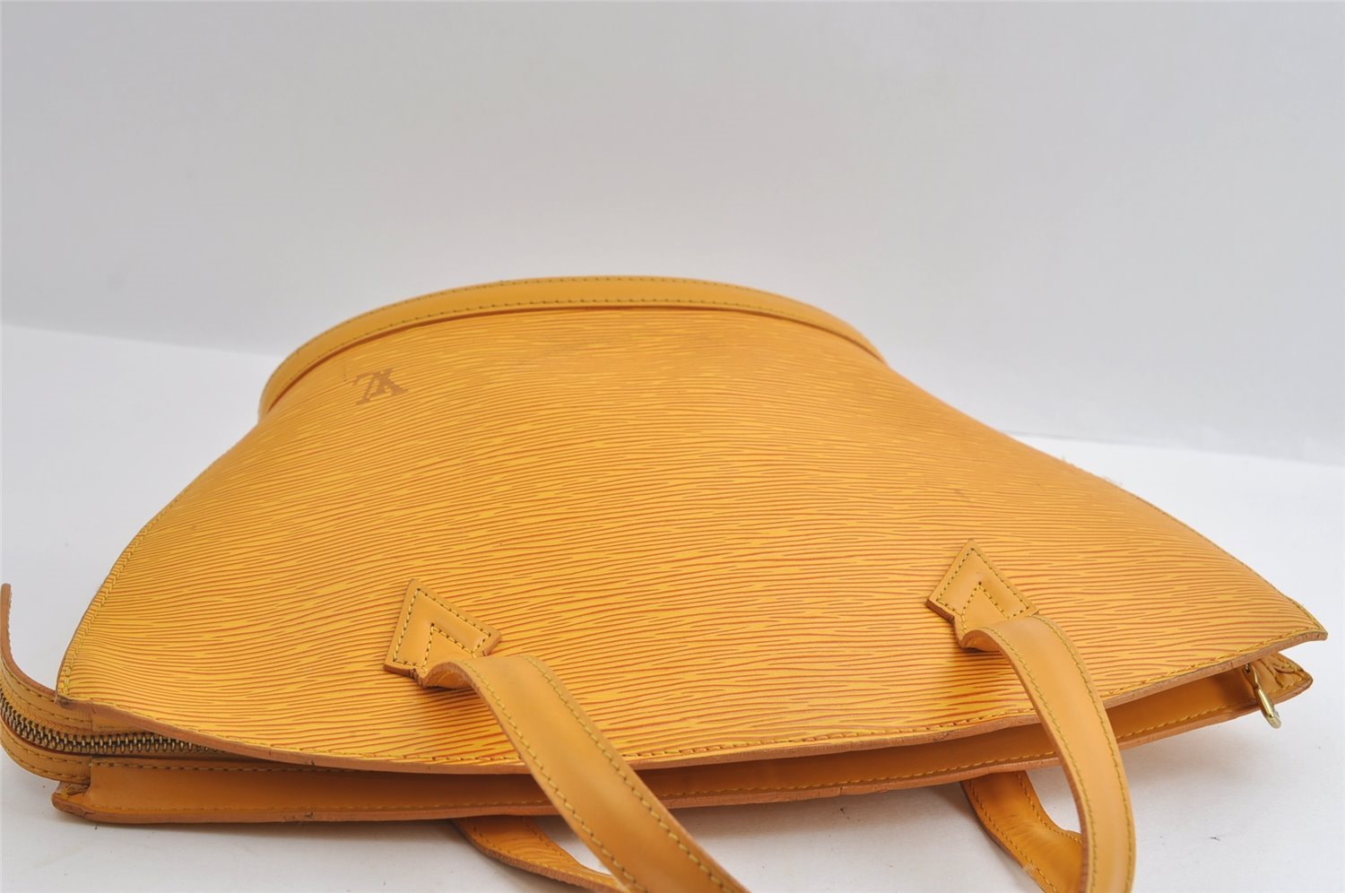 Authentic Louis Vuitton Epi Saint Jacques Hand Bag Yellow M52279 LV 5707I