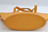 Authentic Louis Vuitton Epi Saint Jacques Hand Bag Yellow M52279 LV 5707I