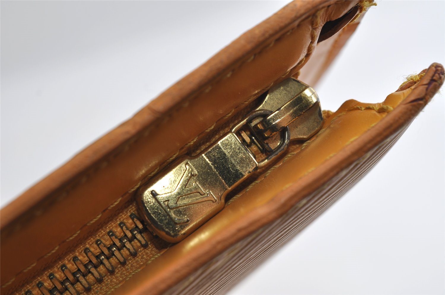 Authentic Louis Vuitton Epi Saint Jacques Hand Bag Yellow M52279 LV 5707I