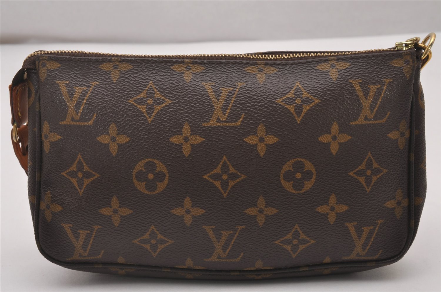 Authentic Louis Vuitton Monogram Pochette Accessoires Pouch M51980 LV 5708I