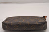 Authentic Louis Vuitton Monogram Pochette Accessoires Pouch M51980 LV 5708I