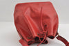 Authentic Louis Vuitton Epi Petit Noe Shoulder Drawstring Bag M44107 Red 5709I
