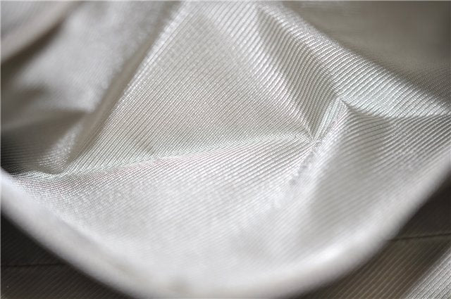 Authentic GUCCI Vintage Hand Bag Purse GG Canvas Leather 0000852 Gold 5710E